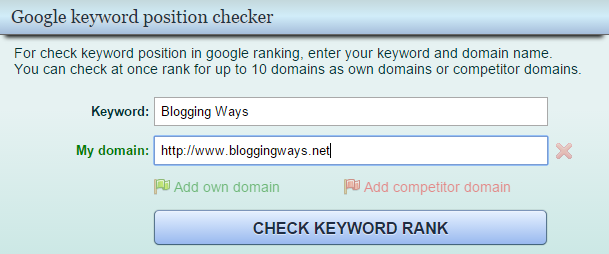 search engine positioning tool