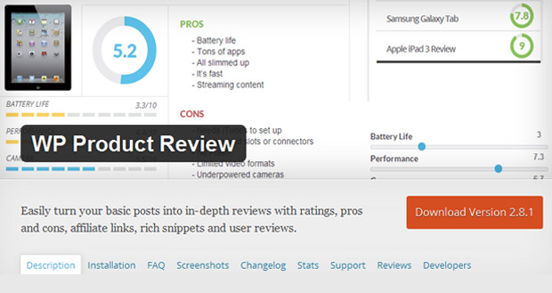 wp product review